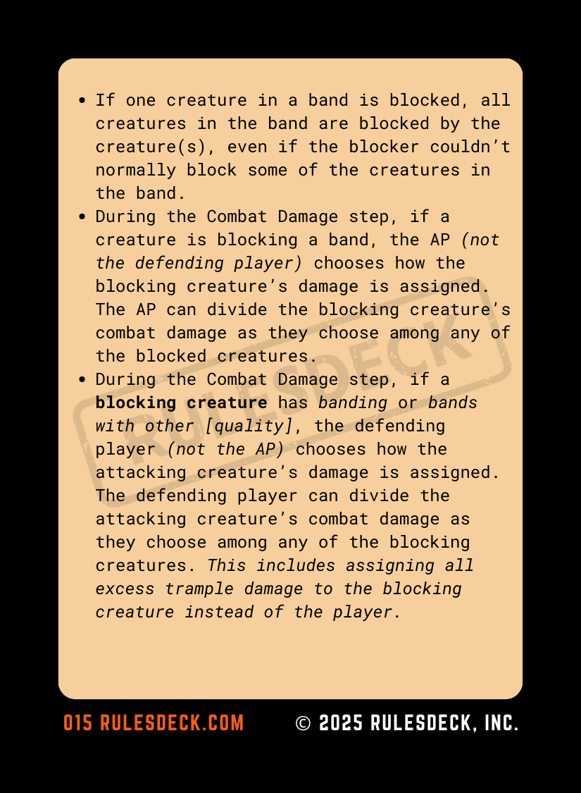 Commander RulesDeck