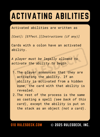Commander RulesDeck
