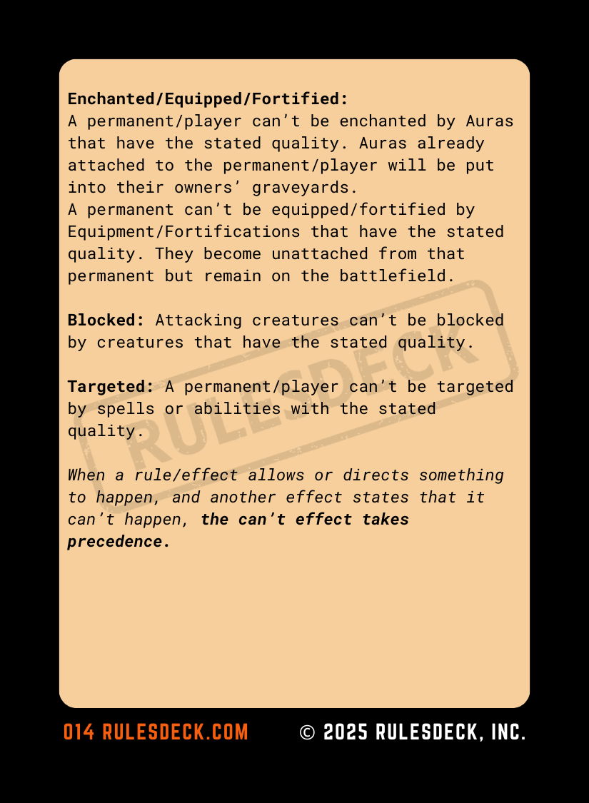Commander RulesDeck