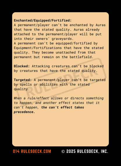 Commander RulesDeck
