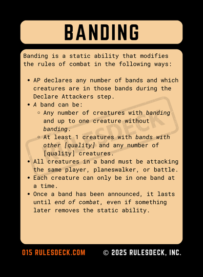 Commander RulesDeck